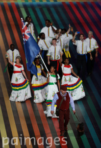 Team BVI at the Glasgow 2014 opening ceremony. Photo: (C) PA Images