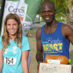 Tallulah Kinkead and Julius Farley win Ceres Juices 10K Series tour stop at Trellis Bay, Beef Island. Photo: Provided