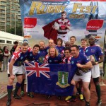 Team BVI at 14th Kowloon 10s Rugby Fest, Hong Kong. Photo: Franklyn Victor