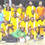 BVI Masters narrowly lose out at inaugural World Veterans Masters Soccer Tournament, St Croix. Photo: Provided