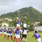 BVI Rugby team in action in St Lucia Photo: BVI Rugby Football Union