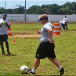 New BVIFA Technical Director Katie Rowson will be attending the first CONCACAF u13 7 v 7 Girls Tournament in Antigua as part of a new initiative to expand the Female game across the Region. Photo: VINO/File