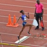 Chantel Malone recorded a leap of 6.51m to easily claim top spot in the Long Jump ahead of Josanne Joseph’s 5.56m second place leap at the NGC-Sagicor National Association of Athletics Administrations (NAAA) Open Track and Field Championships in Trinidad and Tobago on Sunday June 28, 2015. Photo: Provided