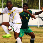 Dominica's Julian Wade scored a hat trick. Photo courtesy of BVIFA