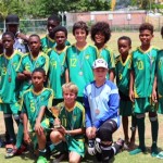 BVIFA Under 13 Boys team took third place trophy in the Easter Tournament hosted in St Maarten, March 25 - 26.