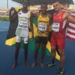 Kyron McMaster made history when he became the territory's first IAAF World Jr. Championships medalist in Bydgoszcz, Poland, on July 23. Photo: Provided