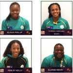 Rio 2016 Team BVI - Elinah Phillip – 50m Freestyle; Tahesia Harrigan-Scott – 100m; Eldred Henry – Shot Put; Ahsley Kelly – 200m. Photo: BVIOC