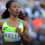 Ashley Kelly 200m. Photo: Rio 2016