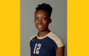 Sharonda A. Pickering has signed to join Florida Gulf Coast University and ended her time at Hillsborough Community College with a pick for the All Conference Volleyball 1st team. Photo: HCC 