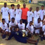 VI National U14 Football Squad runners up at Sint Maarten tourney
